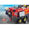 PLAYMOBIL CITY ACTION AIRPORT FIRE ENGINE WITH LIGHTS AND SOUND