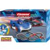 CARRERA GO!!! SET RACE WITH TWO CARS SONIC THE HEDGEHOG BATTERY OPERATED 20063520