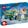 LEGO® CITY EMERGENCY AMBULANCE AND SNOWBOARDER
