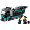 TOY CANDLE LEGO® CITY RACE CAR AND CAR CARRIER TRUCK