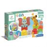 SOFT CLEMMY SIMBA & DUMBO SET WITH 6 SOFT PREMIUM BRICKS FOR 10-36 MONTHS