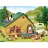 THE SYLVANIAN FAMILIES LOG CABIN GIFT SET GREEN ROOF