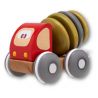 CHICCO WOODEN TOY concrete mixer