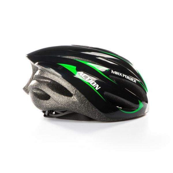 BICYCLE HELMET WITH LIGHT SIZE S - IN 2 COLORS