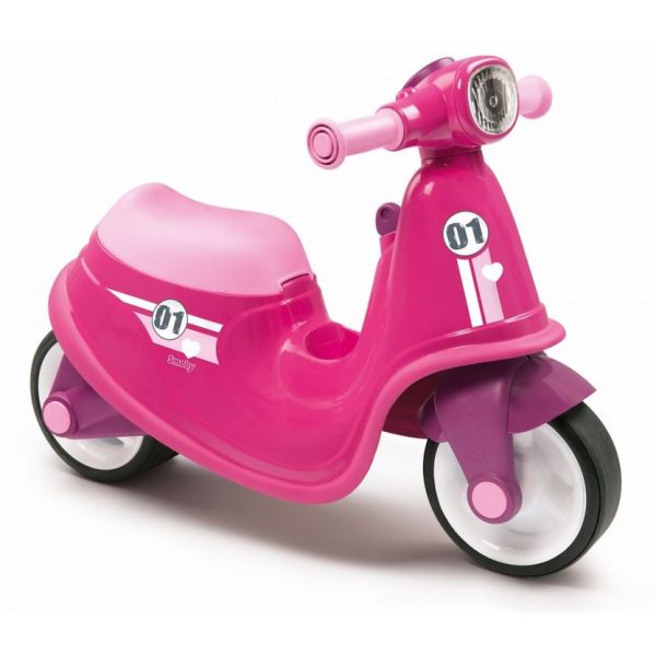 SMOBY RIDE-ON SCOOTER PINK