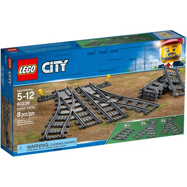 LEGO CITY SWITCH TRACKS