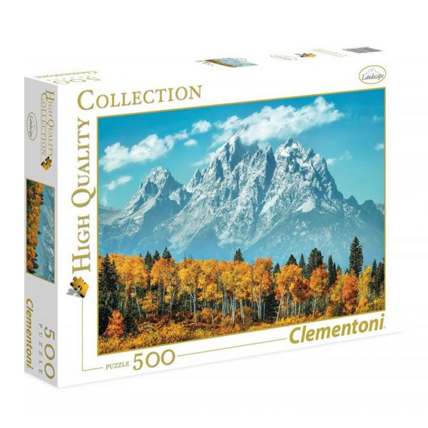 CLEMENTONI ΠΑΖΛ HIGH QUALITY COLLECTION GRAND TETON IN FALL 500 ΤΜΧ