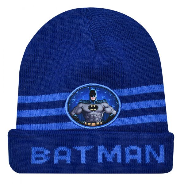 SKULL CAP DARK BLUE BATMAN