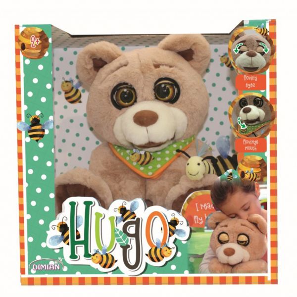 HUGO THE BEAR WITH 3 STORIES