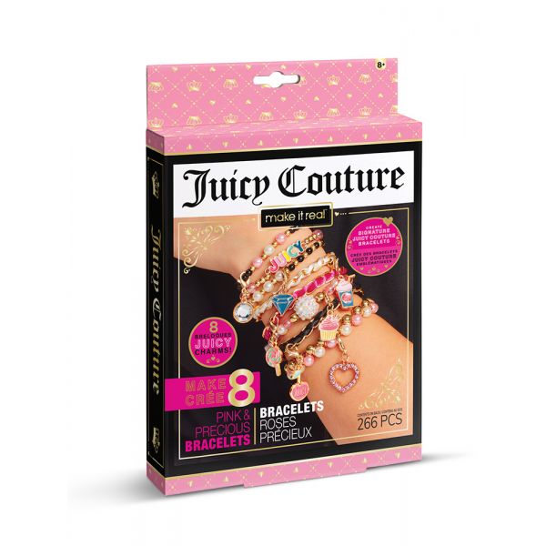 MAKE IT REAL - JUICY COUTURE PINK & PRECIOUS BRACELETS