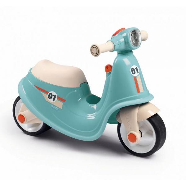 SMOBY ΠΟΔΟΚΙΝΗΤΟ SCOOTER RIDE-ON ΜΠΛΕ-ΛΕΥΚΟ