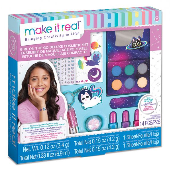 MAKE IT REAL: GIRL ON THE GO - DELUXE COSMETIC SET