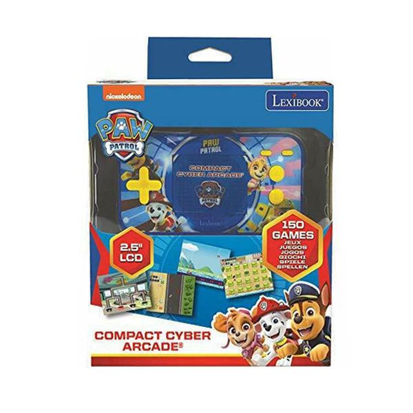 LEXIBOOK COMPACT CYBER ARCADE PORTABLE GAMING CONSOLE - PAW PATROL