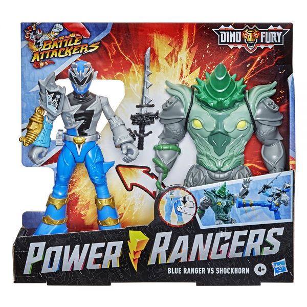 POWER RANGERS DNF BATTLE ATTACKER 2 PACK BLUE RANGER