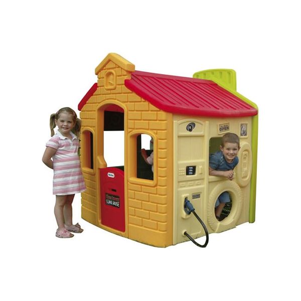 SWEET LITTLE TIKES TOWN EVERGREEN COLOR GREEN-YELLOW-RED