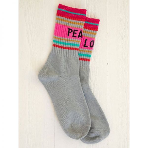 NATURAL LIFE  SOCKS PEACE LOVE (ONE SIZE)