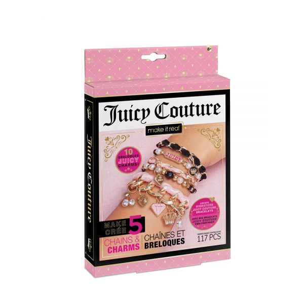 MAKE IT REAL JUICY COUTURE CHAINS AND CHARMS 4431