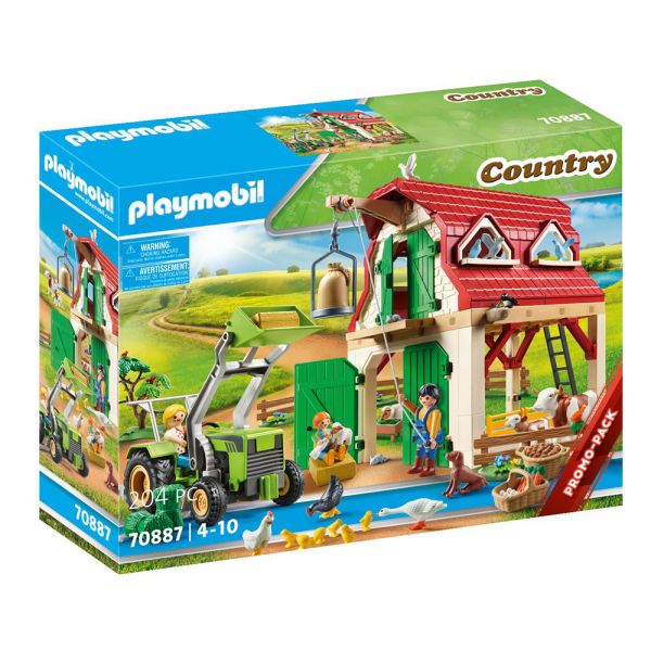 PLAYMOBIL COUNTRY ΦΑΡΜΑ ΜΕ ΖΩΑ ΚΑΙ ΤΡΑΚΤΕΡ