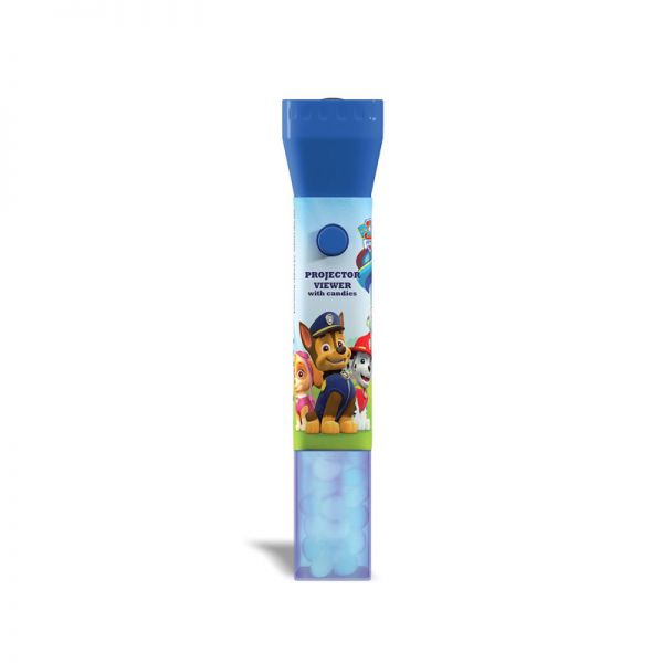 RELKON PAW PATROL PROJECTOR VIEWER WITH 8g CANDIES - ΜΠΛΕ