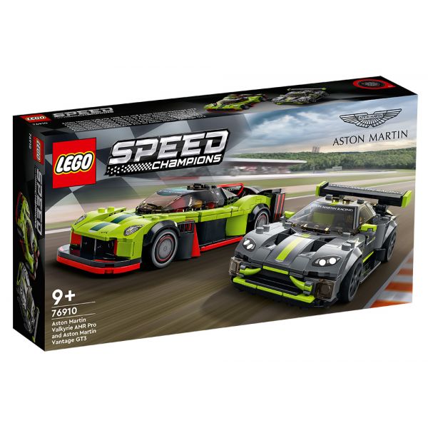 LEGO® SPEED CHAMPIONS ASTON MARTIN VALKYRIE AMR PRO & ASTON MARTIN VANTAGE GT3