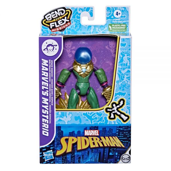 SPIDERMAN BEND AND FLEX SPACE MISSION MARVEL\'S MYSTERIO