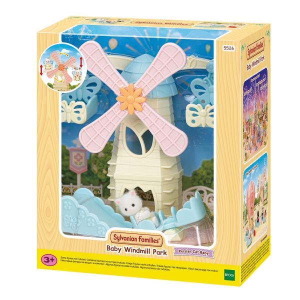 THE SYLVANIAN FAMILIES BABY WINDMILL PARK 5526