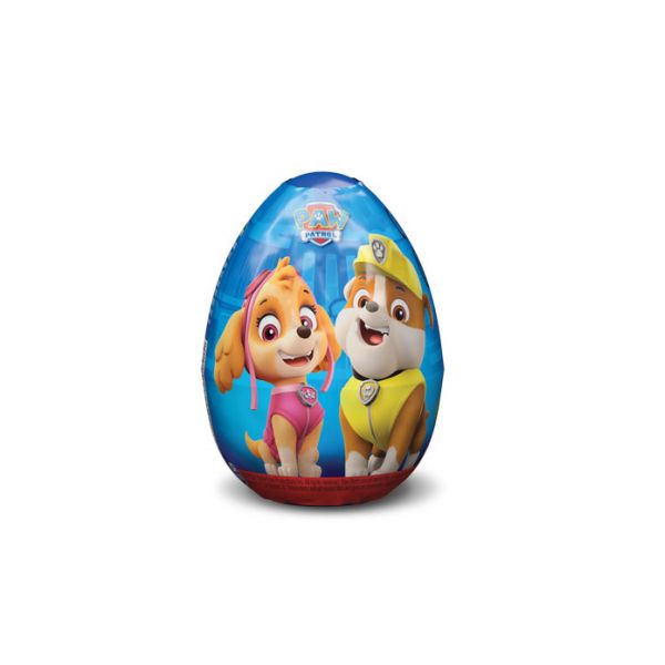 RELKON PAW PATROL SURPRISE EGG WITH 10g CANDIES - ΜΠΛΕ