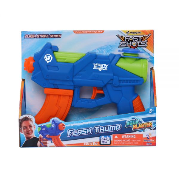 FAST SHOTS WATER SHOOTS FLASH THUMP UP TO 5M WITH TANK 90ml