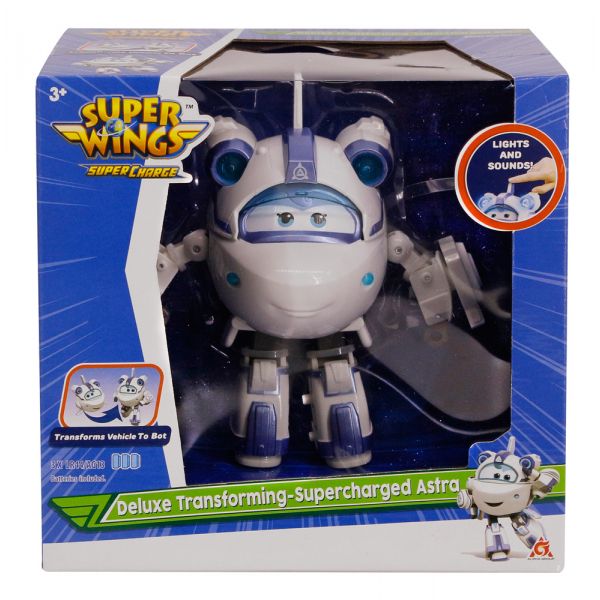 SUPER WINGS SUPERCHARGE DELUXE TRANSFORMING - ASTRA