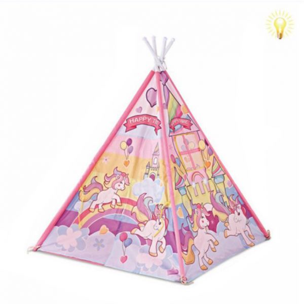 PLAY TENT WITH LIGHT PINK 