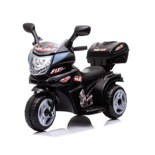 RECHARGEABLE MOTORCYCLE 6V 4.5AH BLACK
