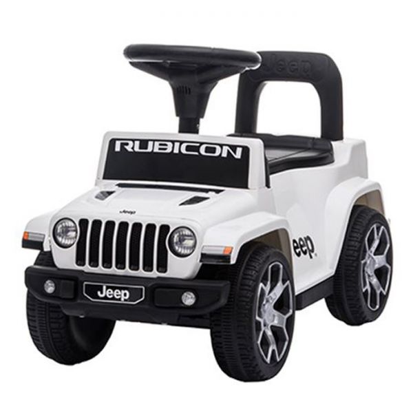 RECHARGEABLE WALKER CAR 6V 4.5AH JEEP LICENSE WHITE