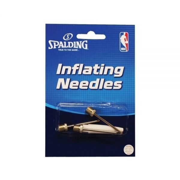 SPALDING INFLATING NEEDLES (3 NEEDLES / 1 ADAPTOR) 8333CN1