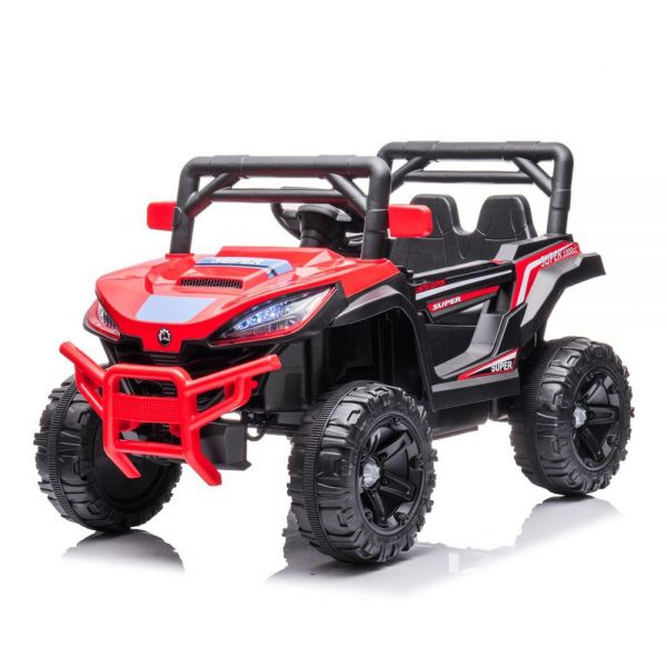 12V RED JEEP WITH REMOTE CONTROL 2.4G