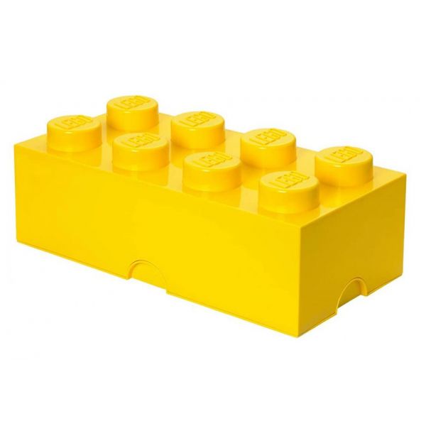 LEGO ΚΟΥΤΙ ΑΠΟΘΗΚΕΥΣΗΣ BRICK 8 LEGO 024 BRIGHT YELLOW