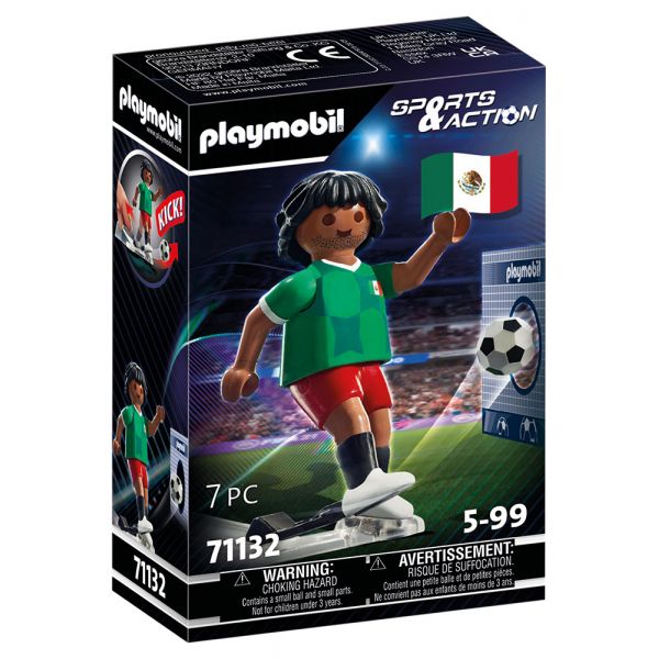 PLAYMOBIL SPORTS AND ACTION SOCCER PLAYER - MEXICO