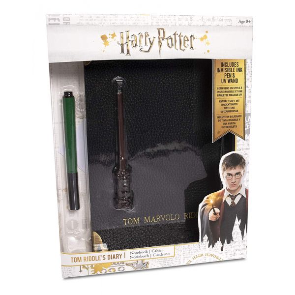 WOW! STUFF TOM RIDDLE\'S DIARY NOTEBOOK, PEN & TORCH
