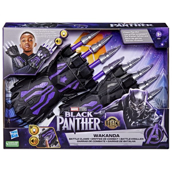 BLACK PANTHER KID HERO ROLE PLAY BATTLE CLAWS