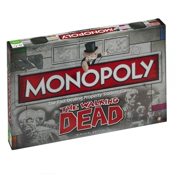 WINNING MOVES ΕΠΙΤΡΑΠΕΖΙΟ ΠΑΙΧΝΙΔΙ MONOPOLY THE WALKING DEAD SURVIVAL EDITION