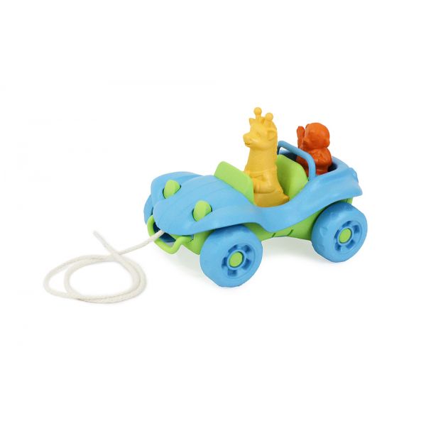 GREEN TOYS DUNE BUGGY PULL TOY BLUE PTDB-1308