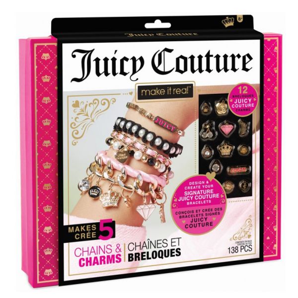 MAKE IT REAL JUICY COUTURE CHAINS & CHARMS 