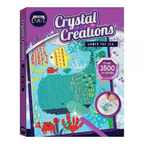 HINKLER CRYSTAL CREATIONS CANVAS UNDER THE SEA