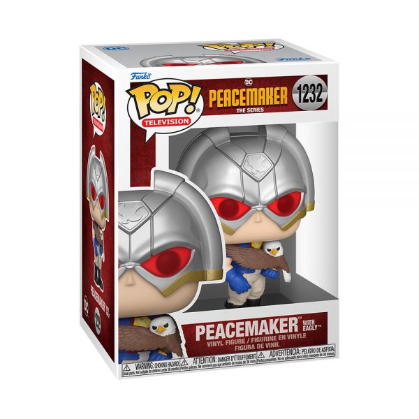 FUNKO POP! ΦΙΓΟΥΡΑ ΒΙΝΥΛΙΟΥ TELEVISION DC PEACEMAKER THE SERIES PEACEMAKER WITH EAGLY 1232