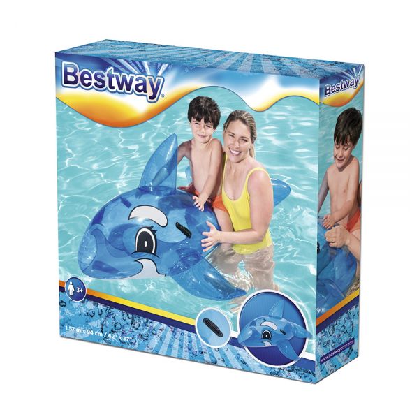 BESTWAY INFLATABLE RIDE-ON 157Χ94 cm WHALE