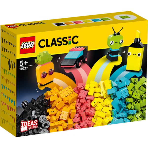 LEGO® CLASSIC ΔΗΜΙΟΥΡΓΙΚΗ ΔΙΑΣΚΕΔΑΣΗ ΣΕ ΝΕΟΝ ΧΡΩΜΑΤΑ
