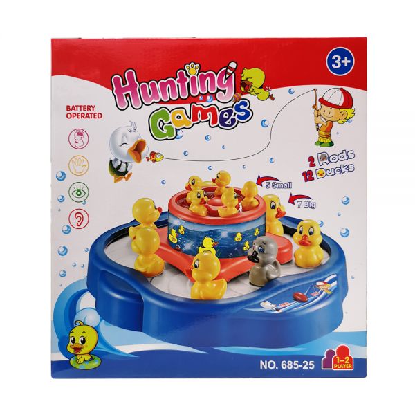 FISHING TOY WITH DUCKS WITH SOUNDS & LIGHTS