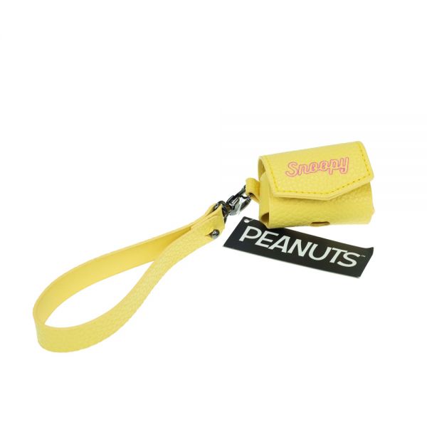 BACK ME UP YELLOW SNOOPY HEADPHONE CASE