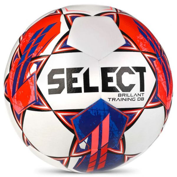 SOCCER BALL SELECT WHITE/RED BRILLANT TRAINING DB V23 FIFA BASIC SIZE 5