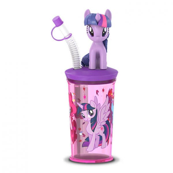 RELKON MY LITTLE PONY DRINK AND GO CUP WITH 10g CANDIES - TWILIGHT