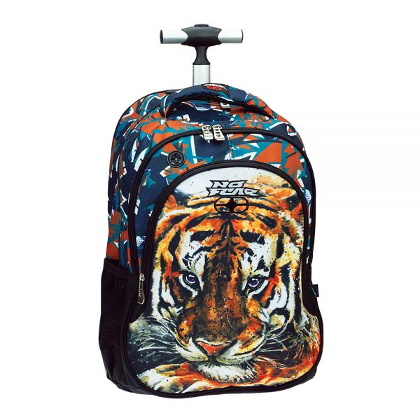 BACK ME UP BACKPACK TROLLEY NO FEAR ASIA TIGER